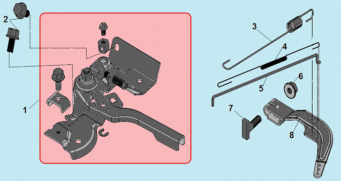16 ТЯГИ КУЛЬТИВАТОР CHAMPION ВС7714